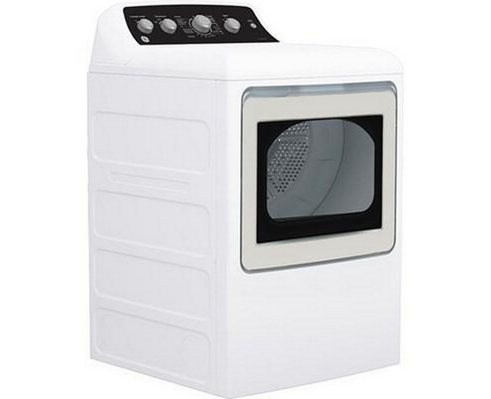 GE 7.2 Cu.Ft. Top Load Electric Dryer With Sanifresh Cycle - GTD49EBMRWS