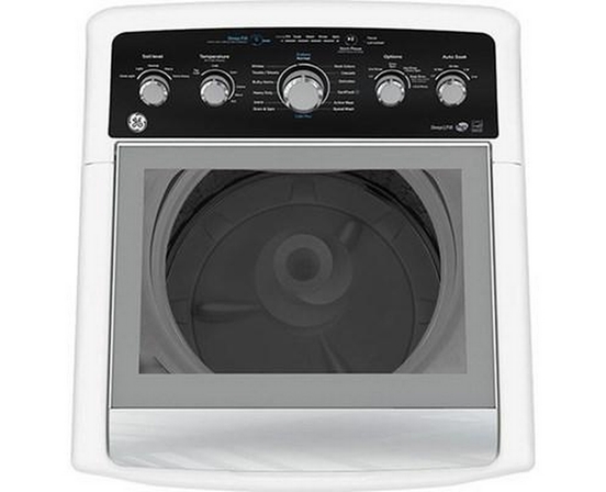 GE Top Load Washer With Agitator - GTW491BMRWS
