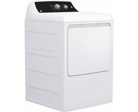 GE 6.2 Cu.Ft. Top Load Electric Dryer With Sanifresh Cycle - GTX34EBMRWS