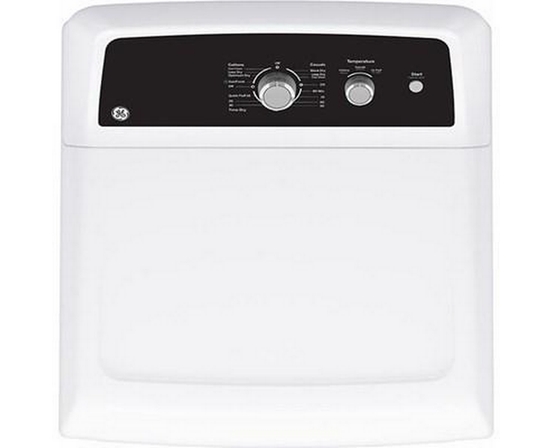 GE 6.2 Cu.Ft. Top Load Electric Dryer With Sanifresh Cycle - GTX34EBMRWS