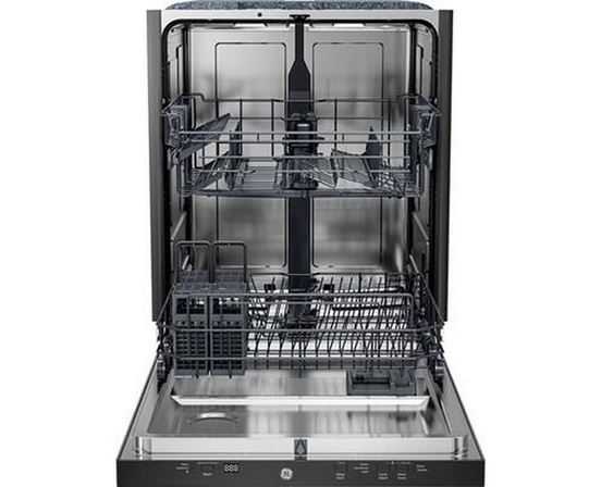 GE Top Control Dishwasher With Auto Open Dry - GBT500SSVSS