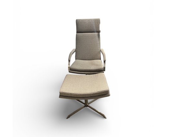 KLOC chair and ottoman by kaza