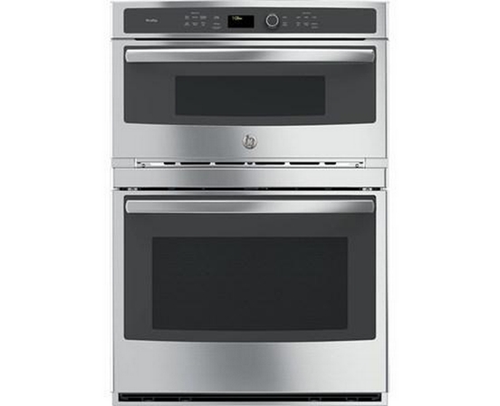 GE Profile 30-Inch, 5 Cu. Ft. Built-In Combination Wall Oven With Convection - PT7800SHSS