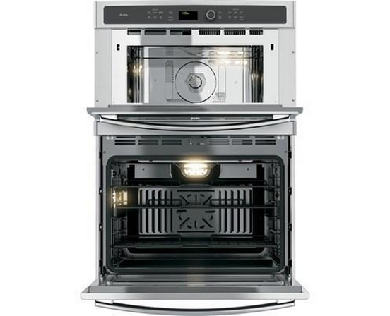 GE Profile 30-Inch, 5 Cu. Ft. Built-In Combination Wall Oven With Convection - PT7800SHSS
