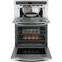 GE Profile 30-Inch, 5 Cu. Ft. Built-In Combination Wall Oven With Convection - PT7800SHSS
