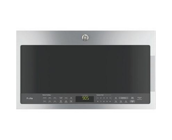 GE Profile 30-Inch, 2.1 Cu. Ft. Over-The-Range Microwave Oven With Chef Connect - PVM2188SJC