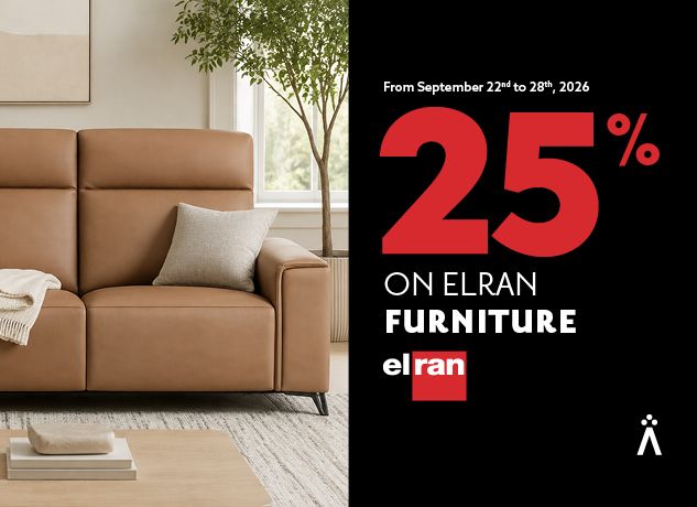 25% On Elran Furniture